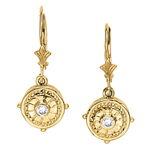 EARRINGS SINGLE STONE MATCH 30408