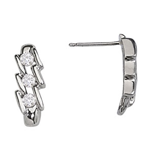 3-Stone Fashion Earring
