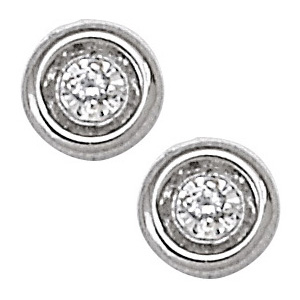 EARRINGS SINGLE STONE
