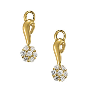 NEW! 1/4 CTTW CLUSTER EAR SEE COM
