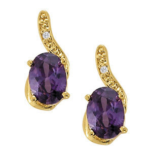Oval Shape Fashion Earrings
