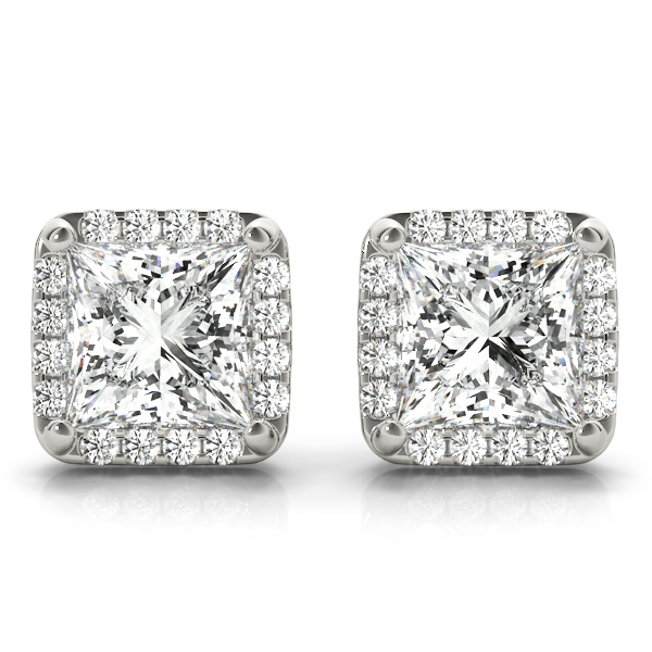 Square Halo Studs