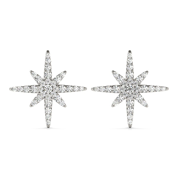 Star Shape Cluster Fashion Earrings