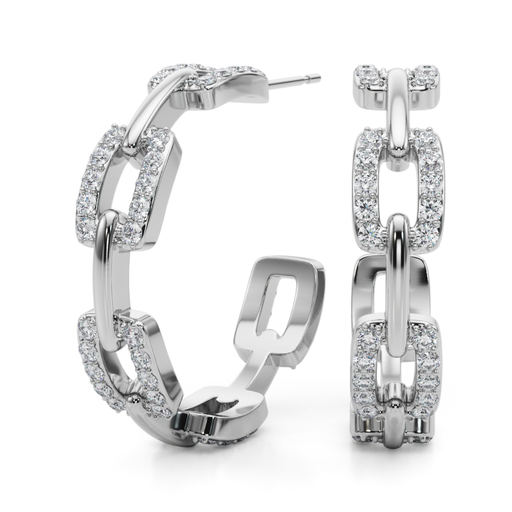 Chain Link Fashion Earrings