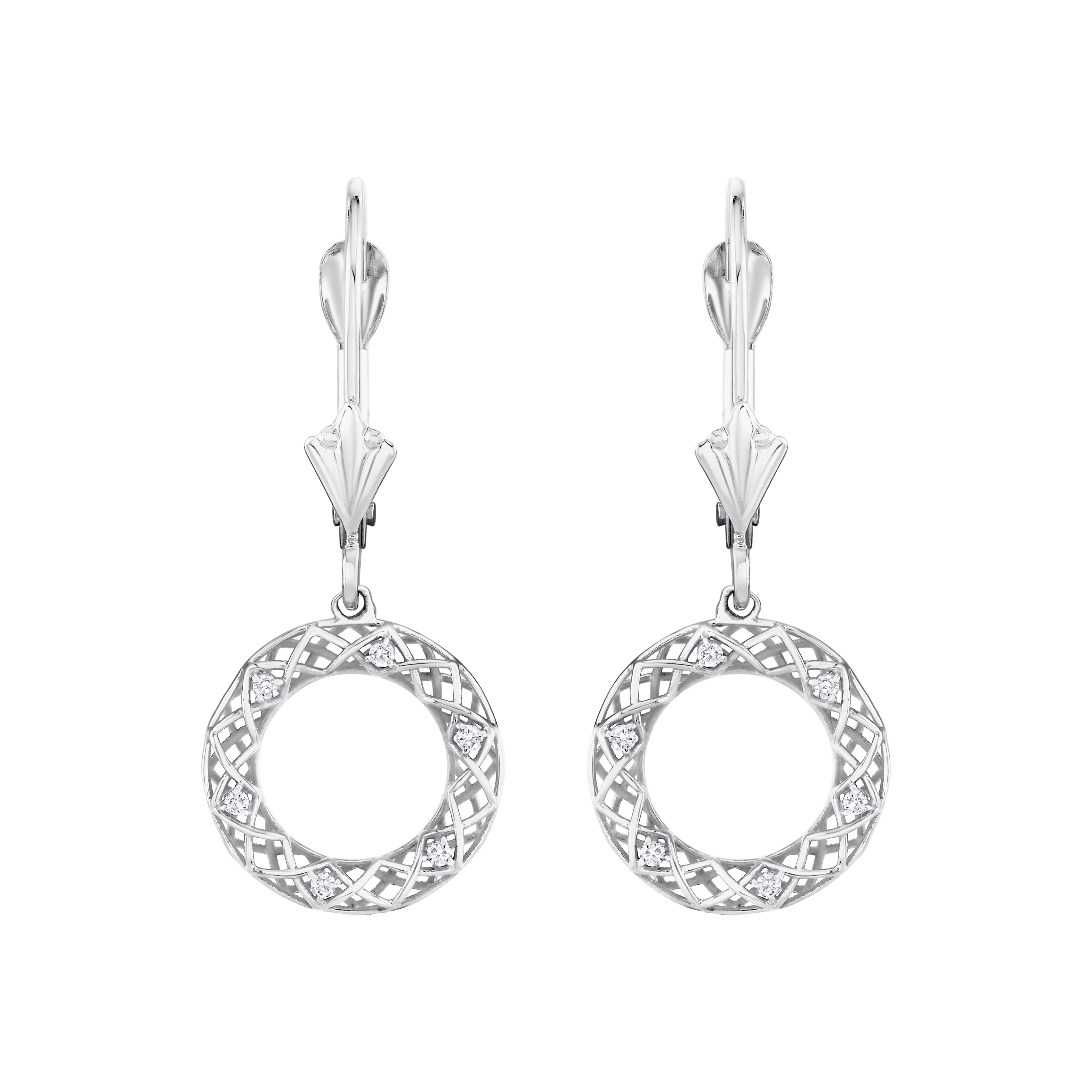 Light Weight With Lever Back Earrings