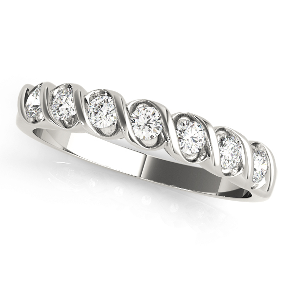 Single Row S Band Wedding Band