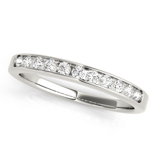 Channel Set Wedding Rings