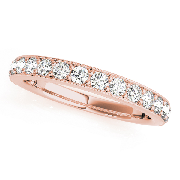 Prong In Channel Wedding Bands