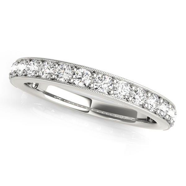Prong In Channel Wedding Bands