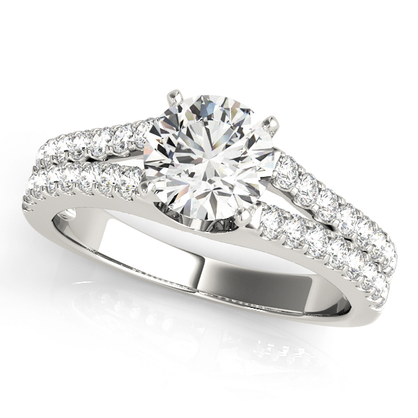 Split Shank Engagement Ring