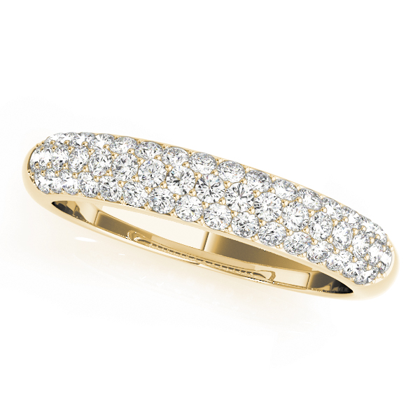 Pavé Set Wedding Band