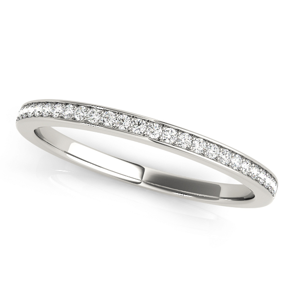 STRAIGHT WEDDING BAND CHANNEL SET