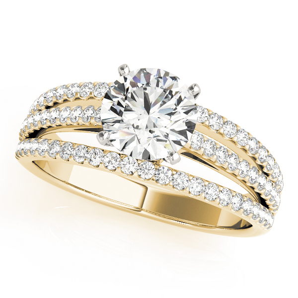 Multirow Engagement Ring
