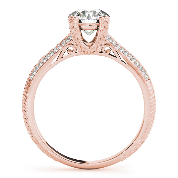 The Lila Multi-Row Engagement Ring, side view