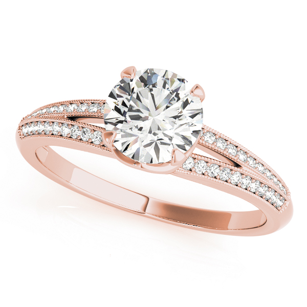 The Mila Multi-Row Engagement Ring, front view