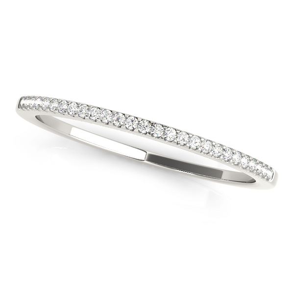Shared Prong Wedding Band