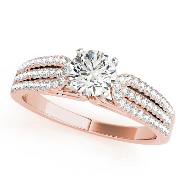 Multirow Engagement Rings
