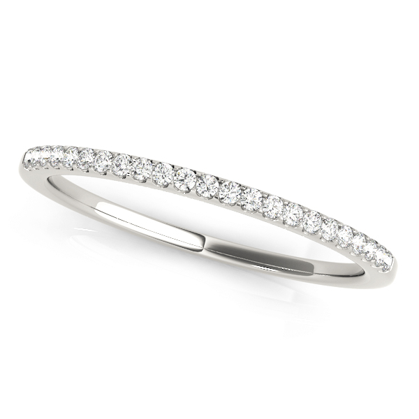 Prong Set Diamond Wedding Band