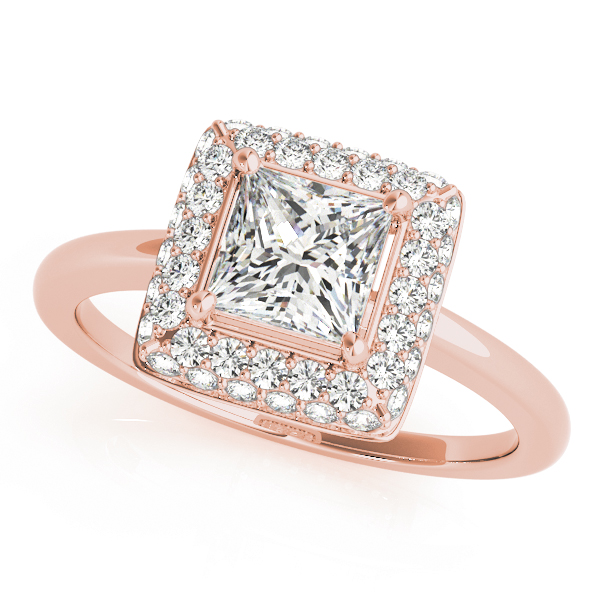 ENGAGEMENT RINGS HALO SQUARE & CUS