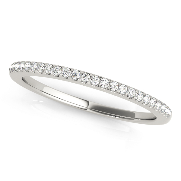 Prong Set Wedding Band