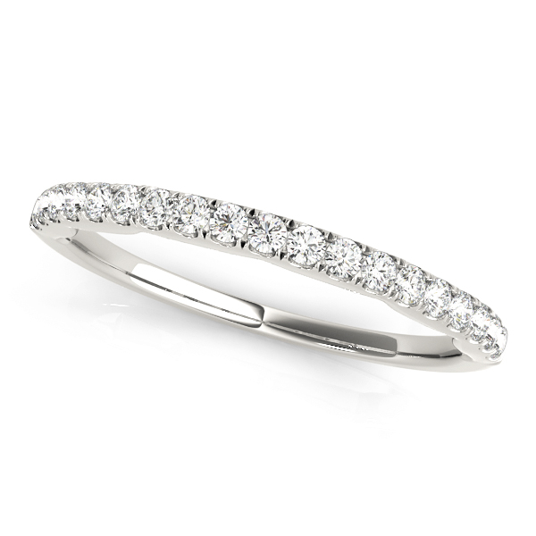 Prong Set Wedding Band