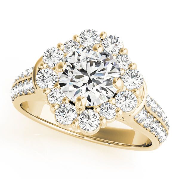 ENGAGEMENT RINGS HALO ROUND