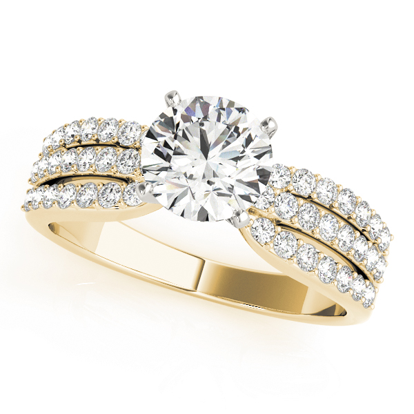 Multirow Engagement Ring