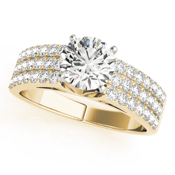 Multirow Engagement Ring