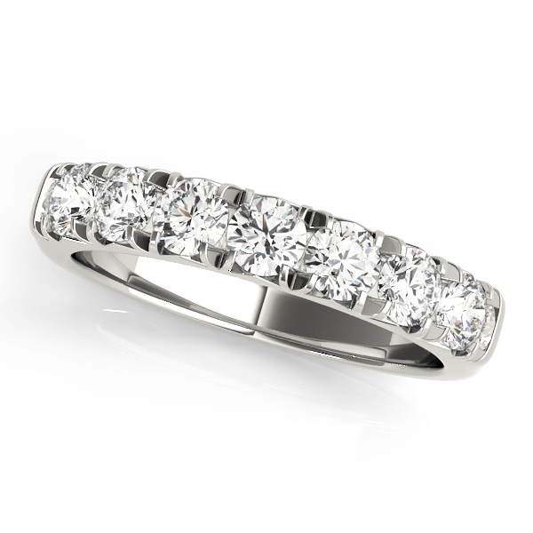 French Cut Wedding Band