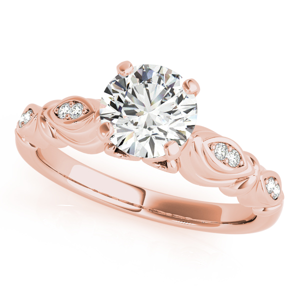 Antique Style Marquise Shape Engagement Ring