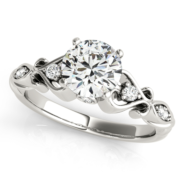 Antique Filigree Engagement Ring