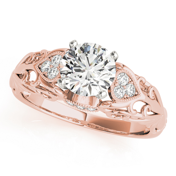 Vintage-Inspired Filigree Engagement Band