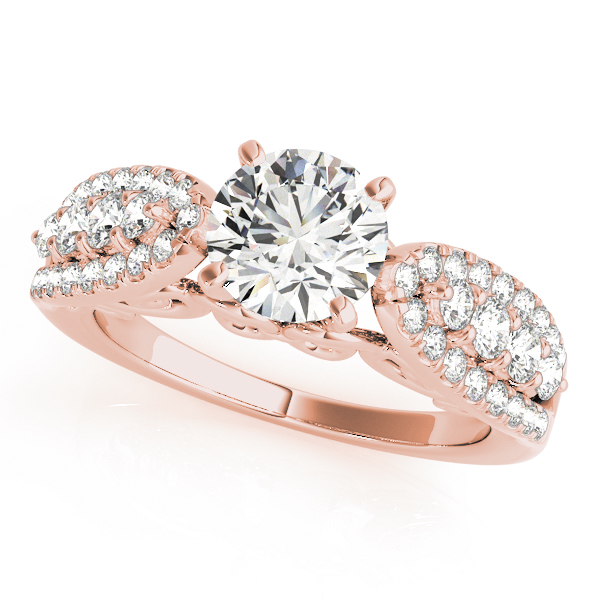 Vintage Multirow Engagement Ring