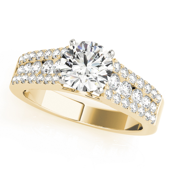 Multirow Engagement Ring