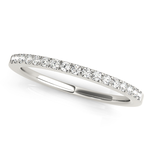 French Cut Wedding Band
