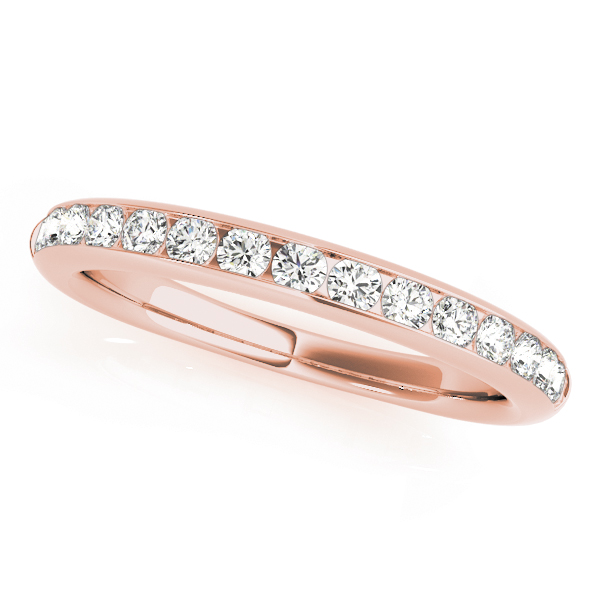 Channel Set Wedding Bands