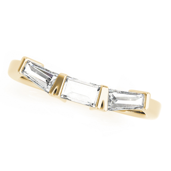 Bar Set Baguette Wedding Band