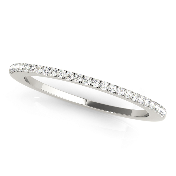 Prong Set Wedding Band