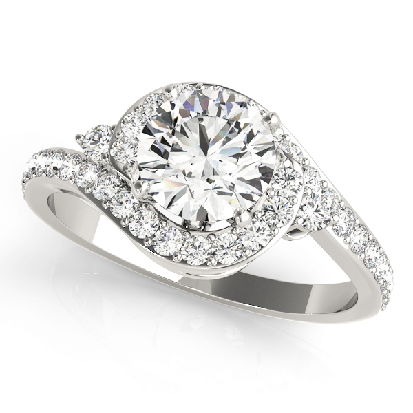 Bypass Halo Engagement Rings