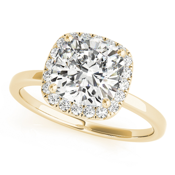ENGAGEMENT RINGS HALO SQUARE & CUS