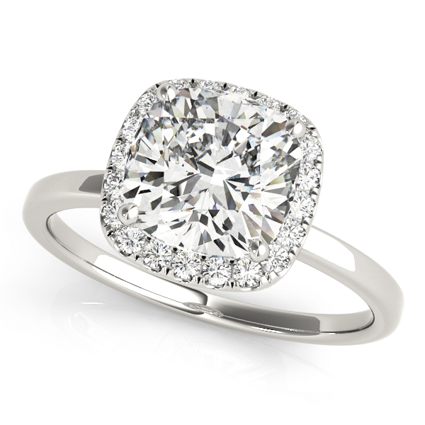 ENGAGEMENT RINGS HALO SQUARE & CUS