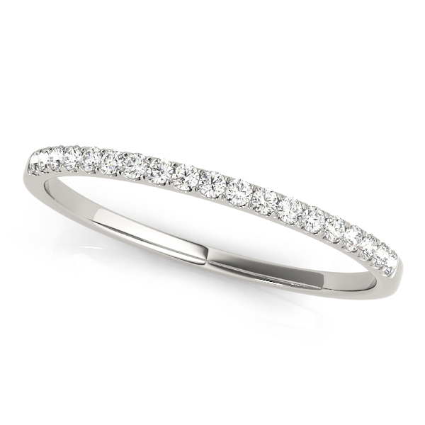 Prong Set Wedding Band