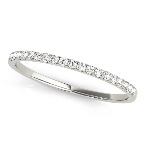Split Prong Wedding Band