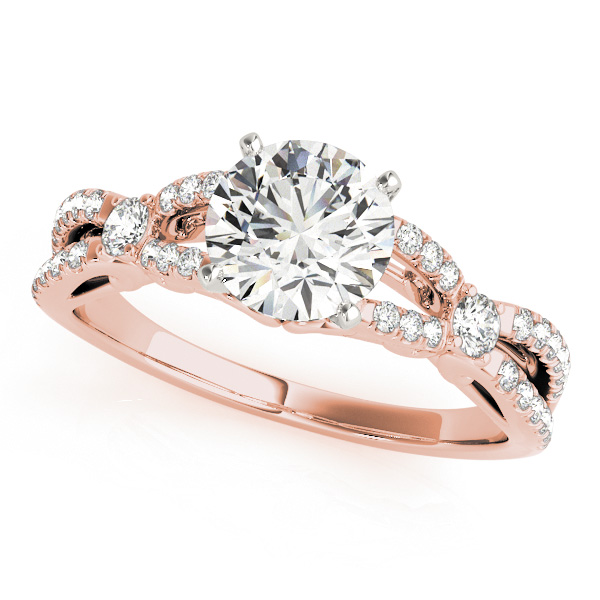Split Shank Engagement Ring