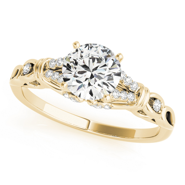 Split Prong Multirow Engagement Ring