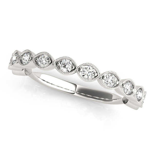 Vintage-Inspired Milgrain Wedding band