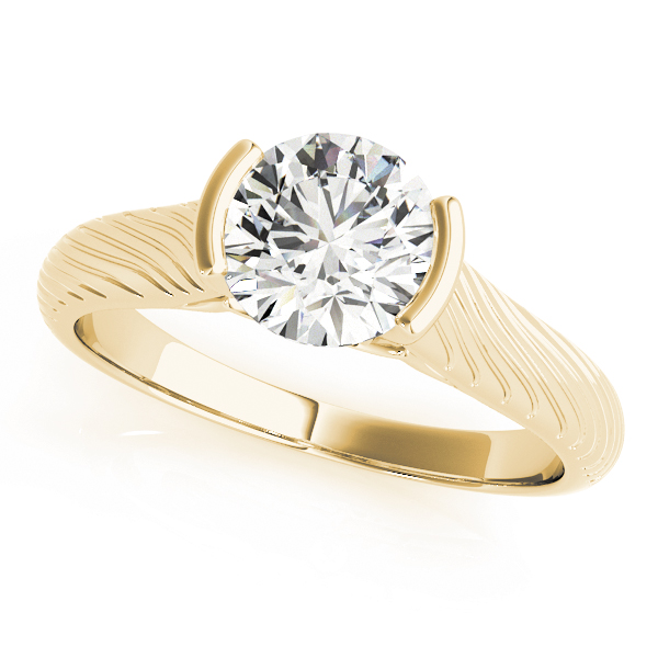 The Winifred Solitaire Engagement Ring, front view