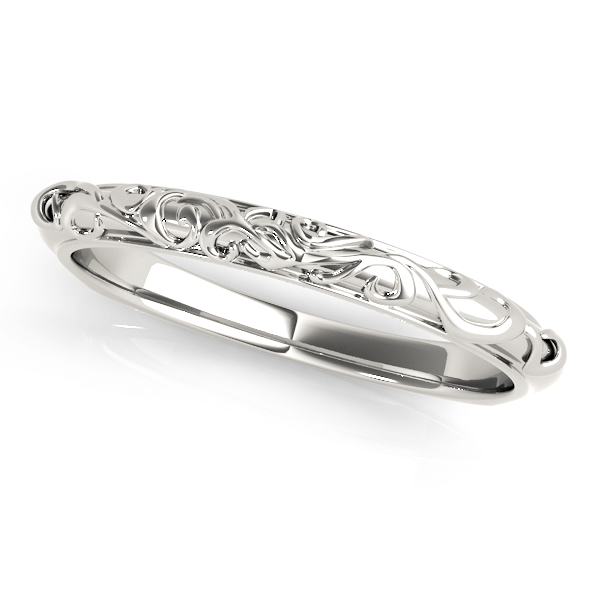 Floral-Inspired Wedding Band