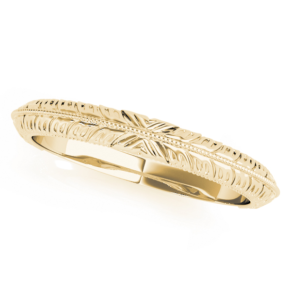 Vintage Filigree Wedding Bands
