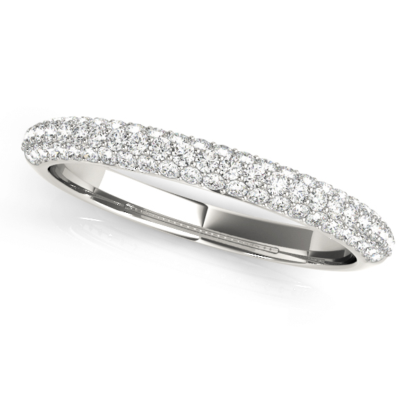 Pavé Set Wedding Band